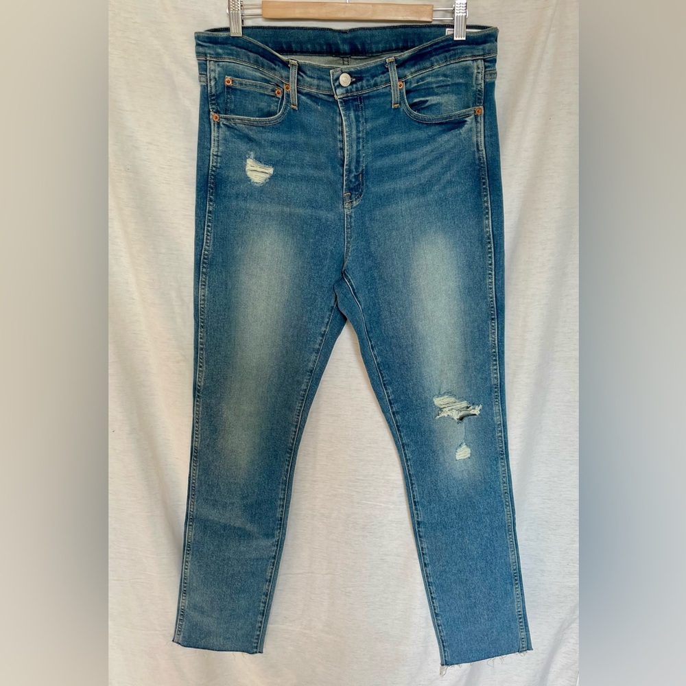 Gap Mid Rise Vintage Slim Jeans – 32 Tall / Medium Indigo